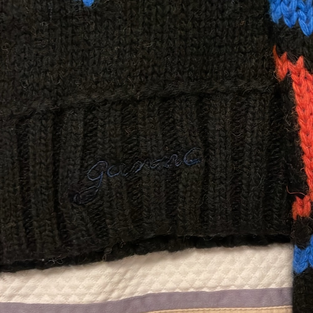 GANNI Chunky Geometric Sweater Small/Medium - Picture 6 of 6
